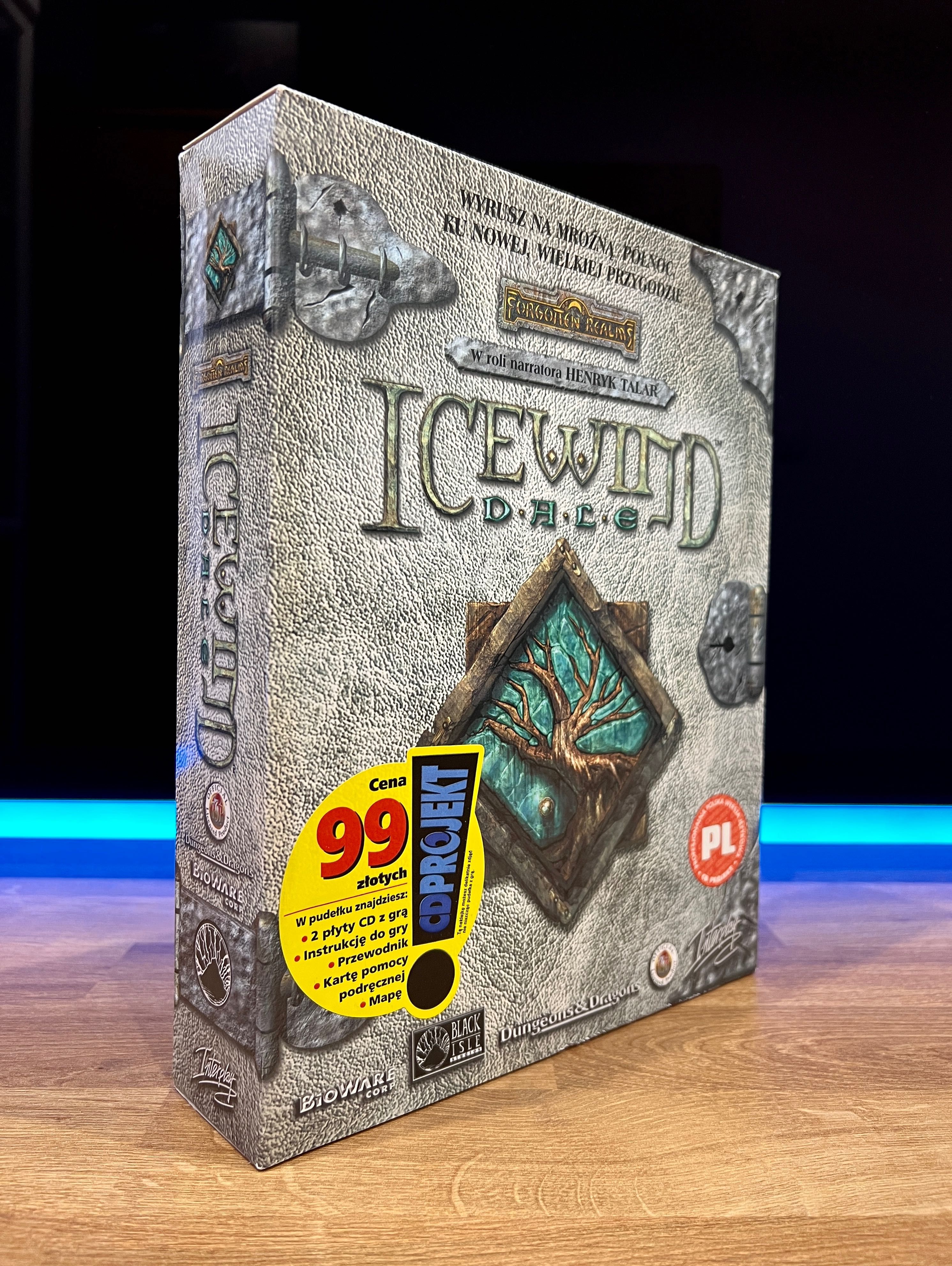 Icewind Dale 1 (PC PL 2000) BIG BOX polskie premierowe wydanie