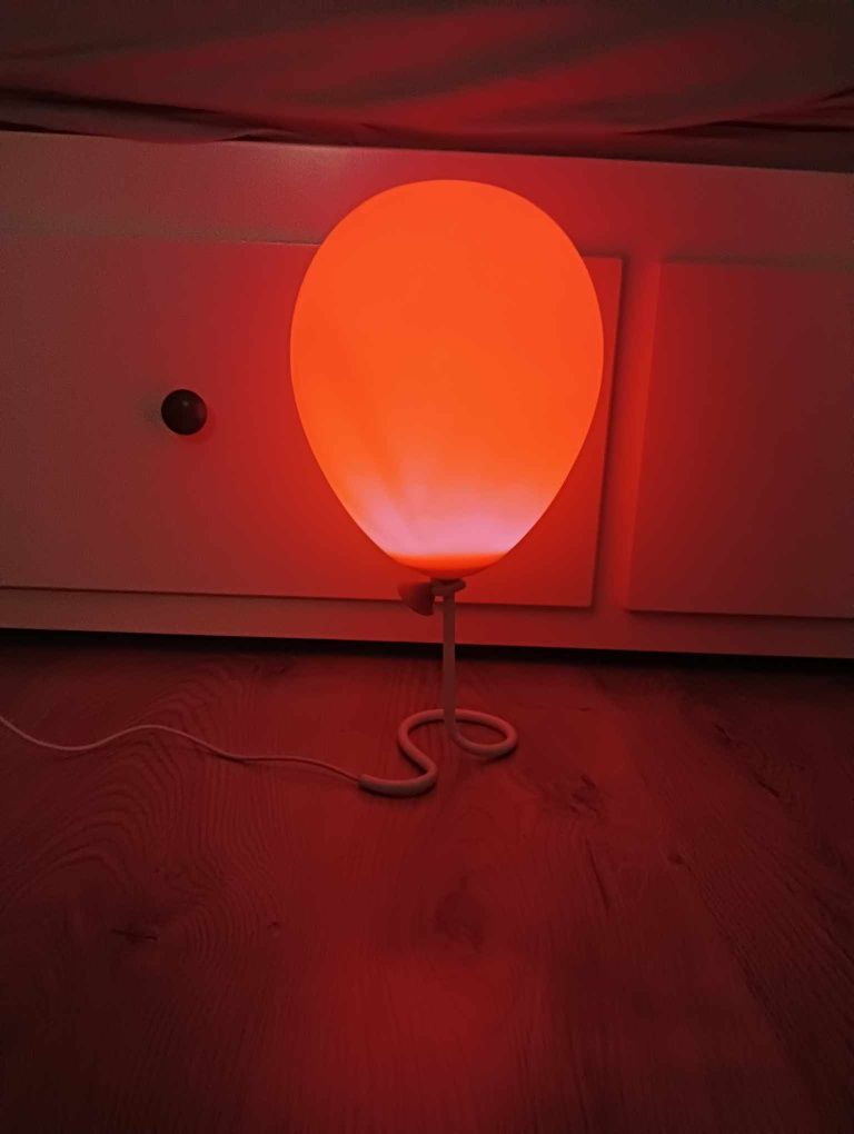 Lampa nocna balon na wzór filmu It