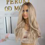 Topper tupet piękny blond