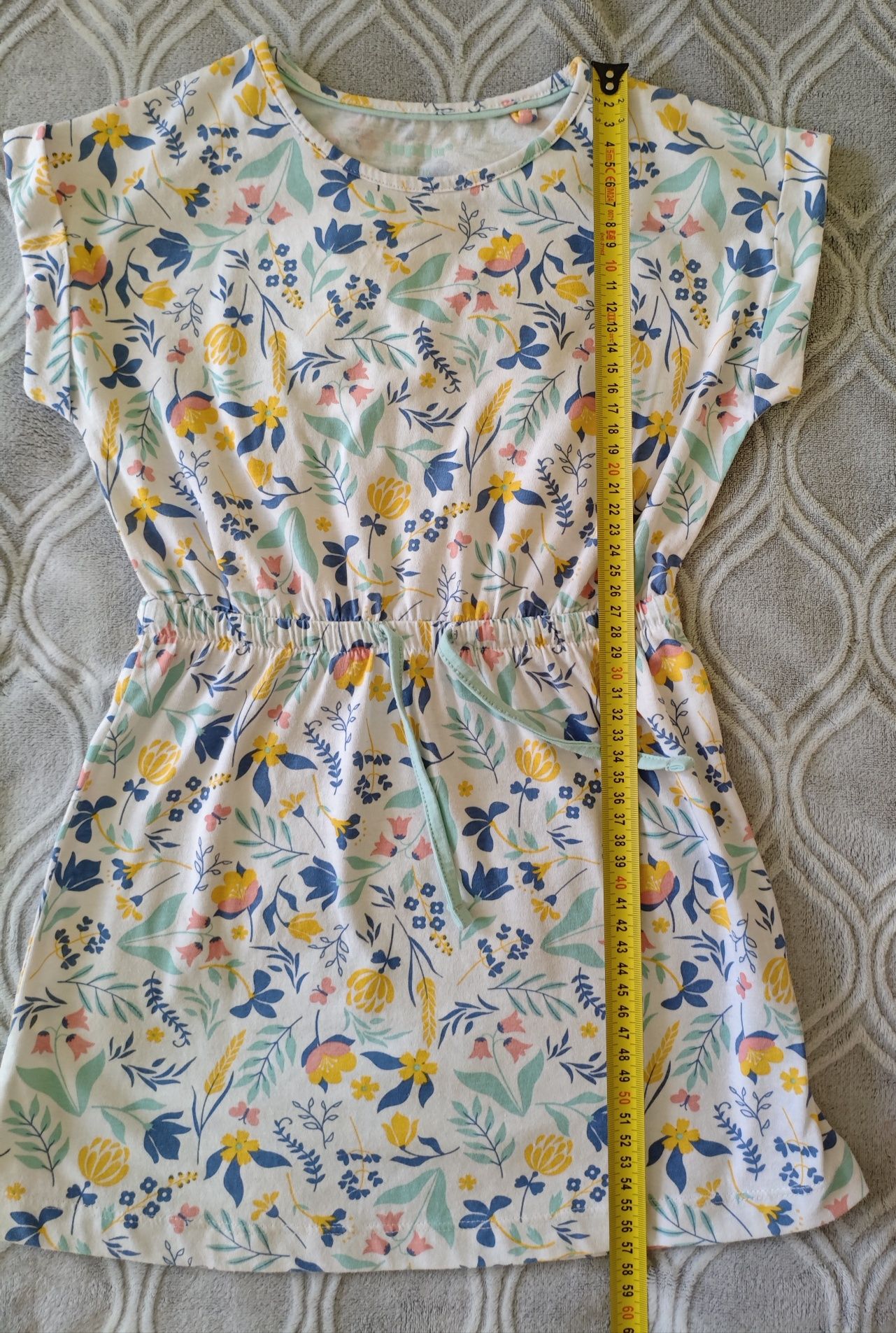 Sukienka w kwiaty Lupilu r.110/116