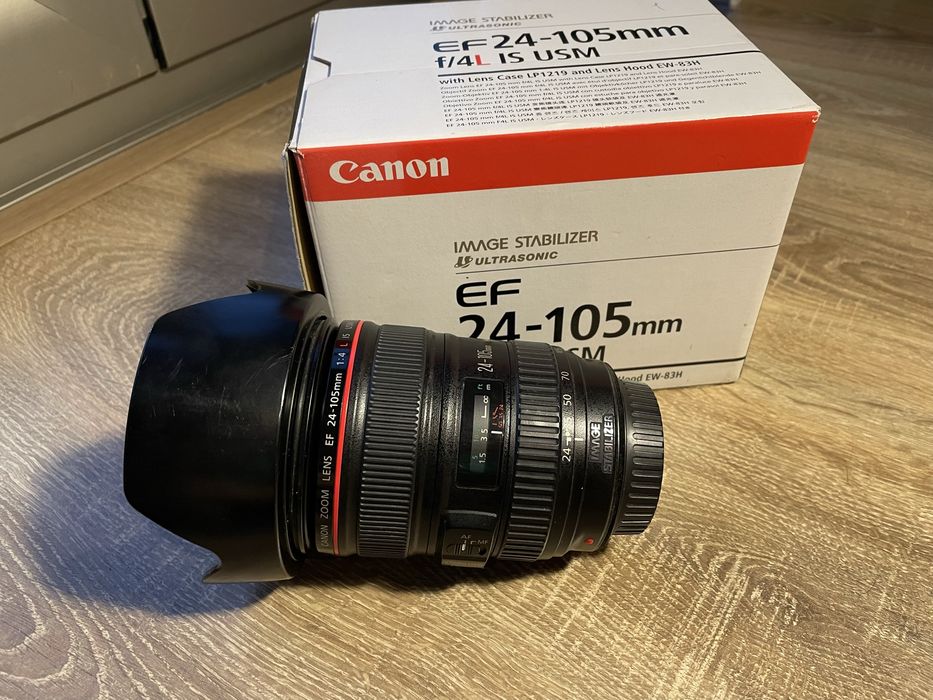 Lente Canon EF 24-105 L IS USM