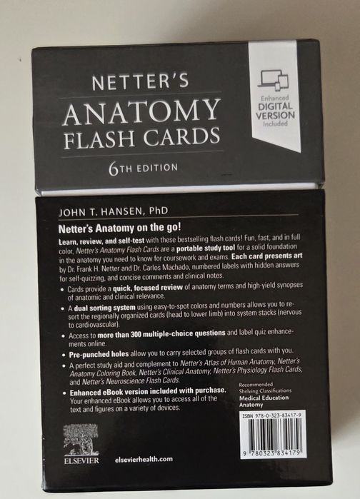 Flash cards Netter