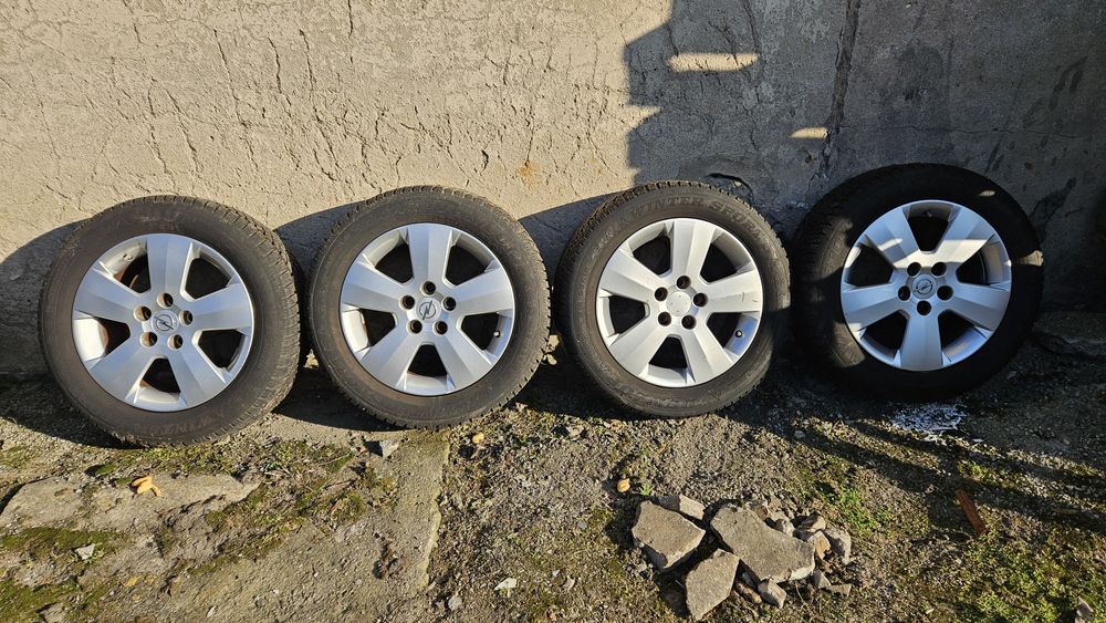 Koła alufelgi opony zima zimowe 5x110 215/55/16 opel vectra c astra h