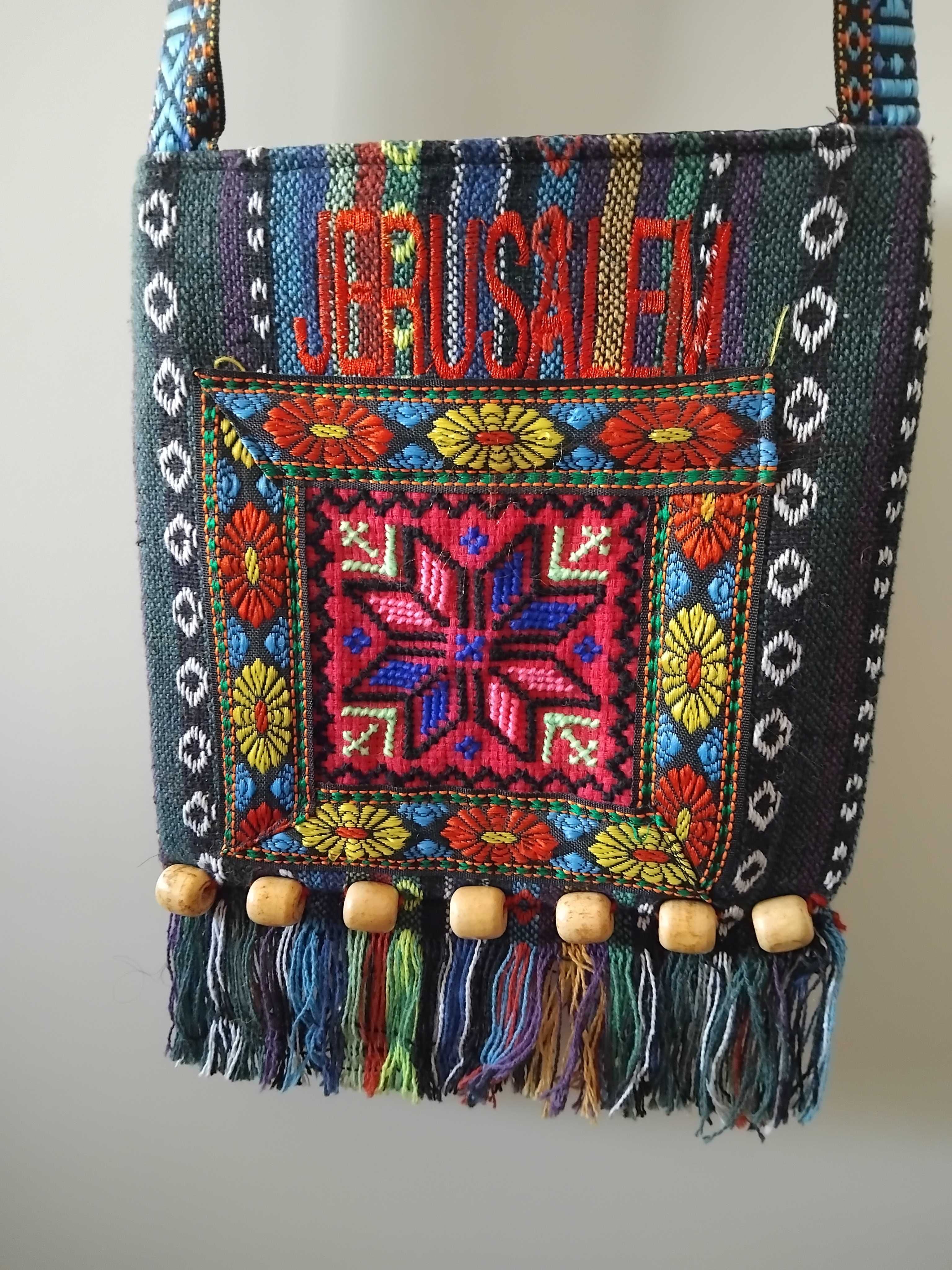 Oportunidade peça diferenciada - Bolsa artesanato genuíno de Jerusalém