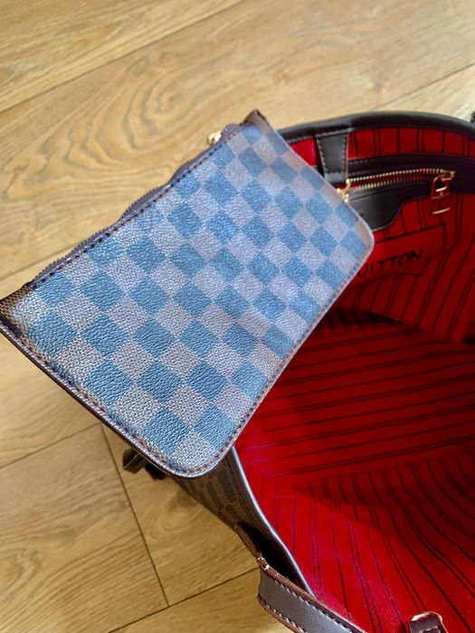 Сумка Louis Vuitton Neverfull GM чек последнее фото