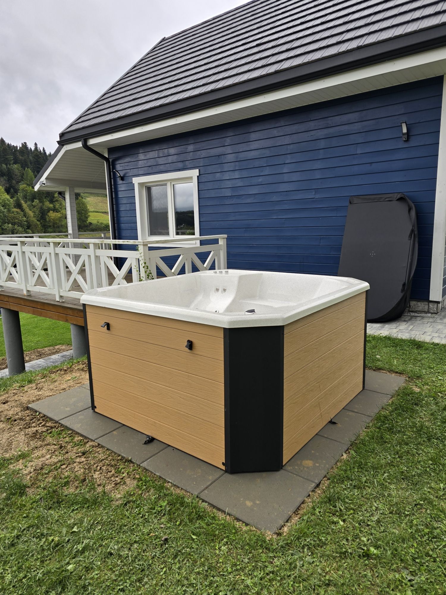 Jacuzzi ogrodowe wanna spa balia
