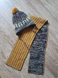 Дитяча зимова шапка та шарф