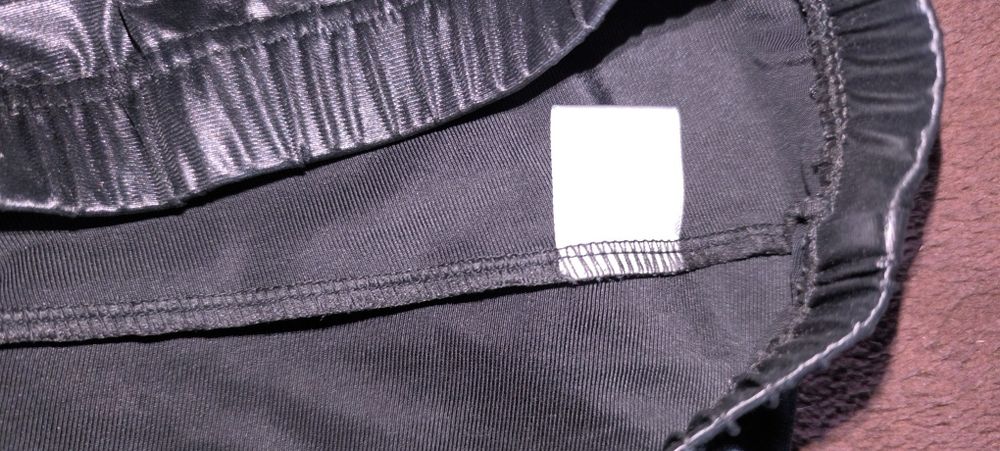 Getry leginsy błyszczące spodnie elastyczne