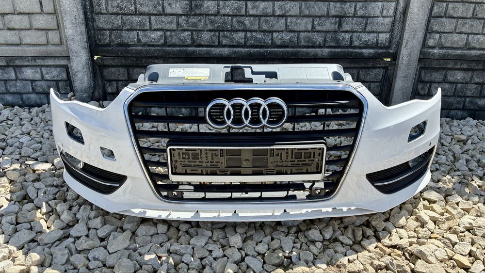 Zderzak przedni spryski + 4xPDC Audi A3 8V HB 13- oryginal