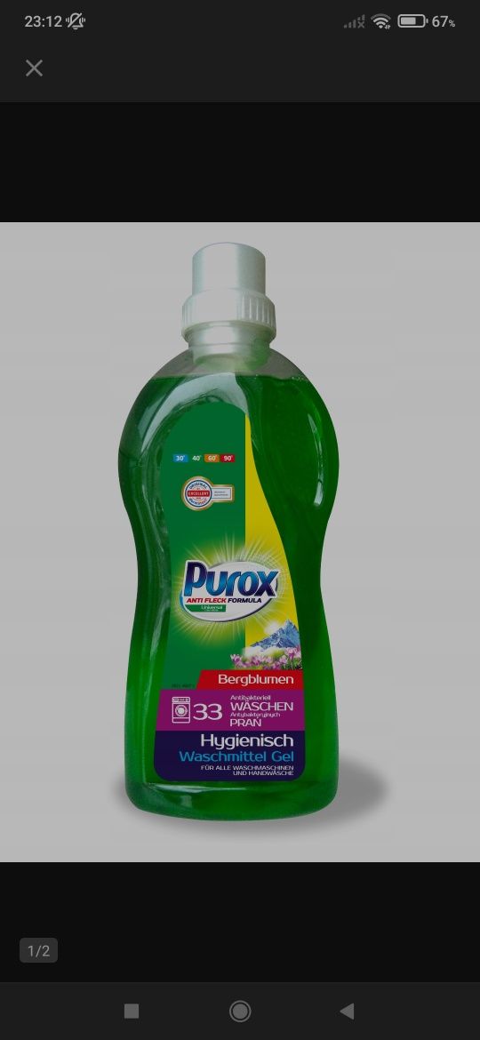 Extra zestaw do prania Purox - ponad 100 prań!