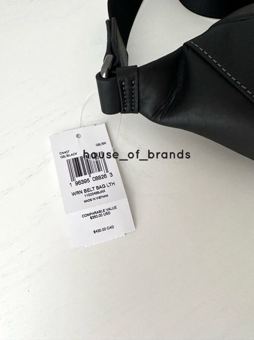 COACH Warren Belt bag Мужская кожаная сумочка бананка чоловіча сумка