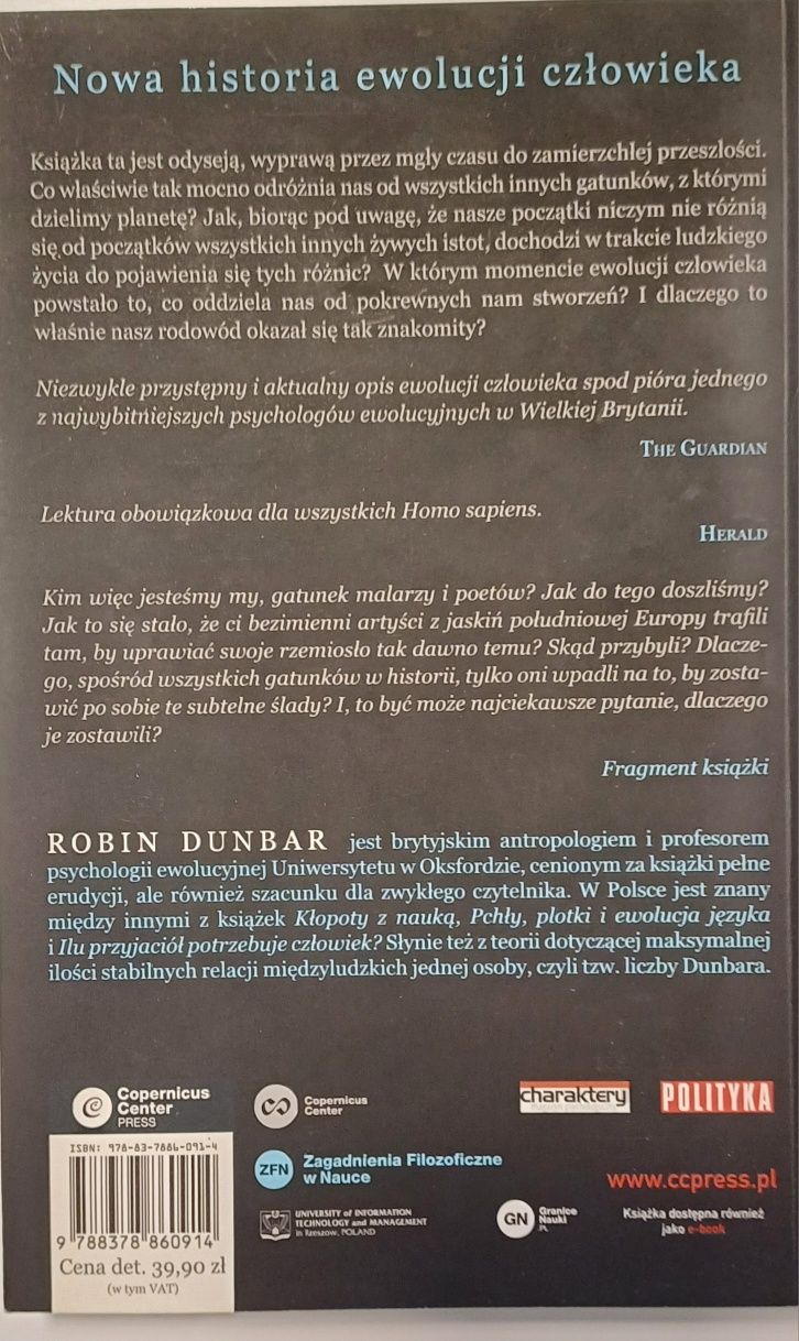 Nowa historia ewolucji człowieka. R. Dunbar