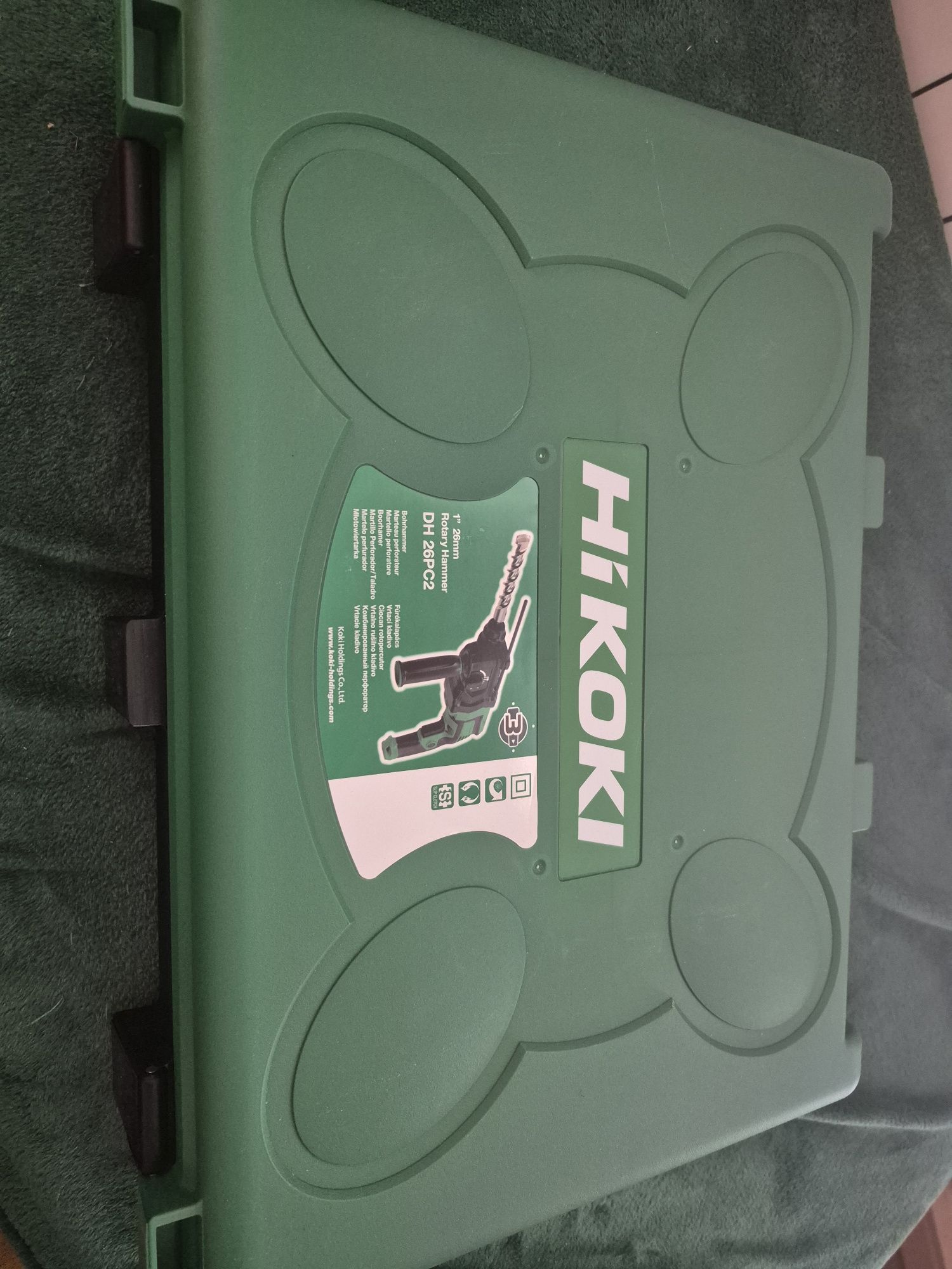 HIKOKI DH26PC2 młotowiertarka 830 W 2,9 J SDS+ DH26PC2WSZ Hitachi