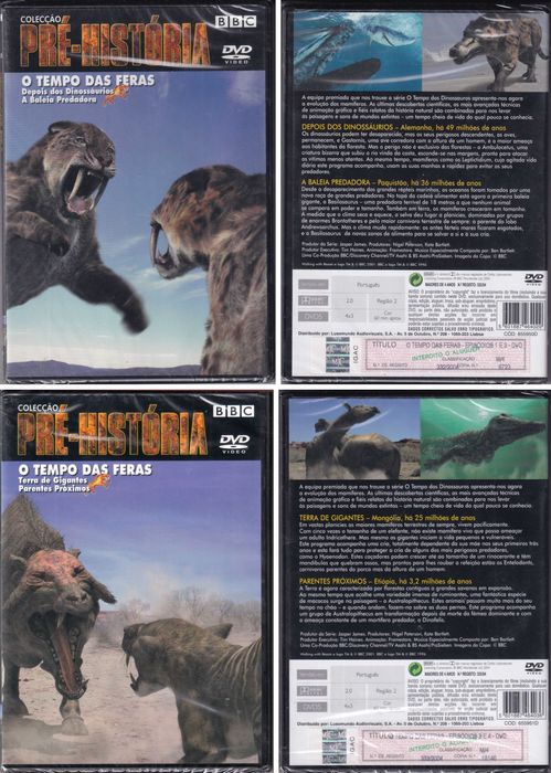 DVD - BBC Colecção PRÉ-HISTÓRIA