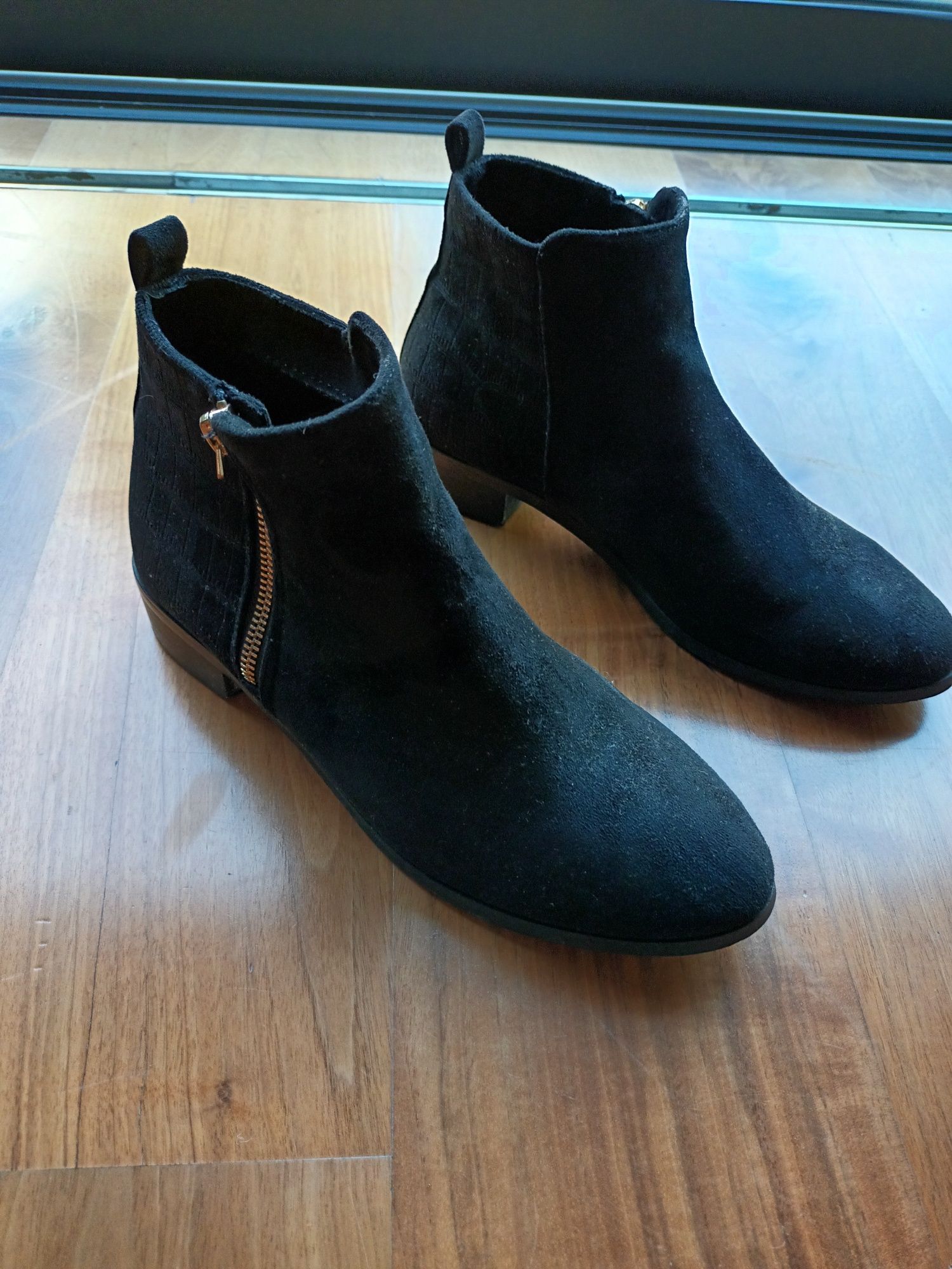 Botins mulher pretos