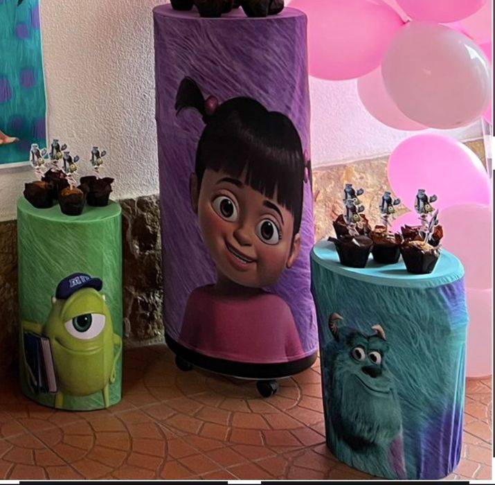 Capas de cilindros para decoracao