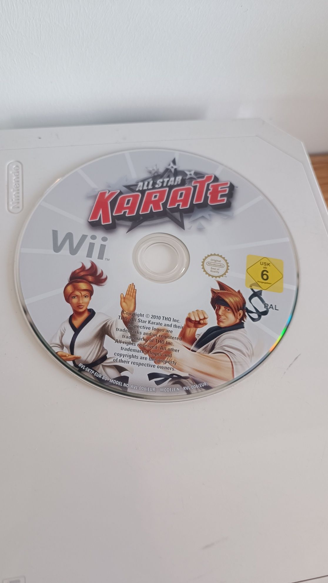 Nintendo Wii com jogo
