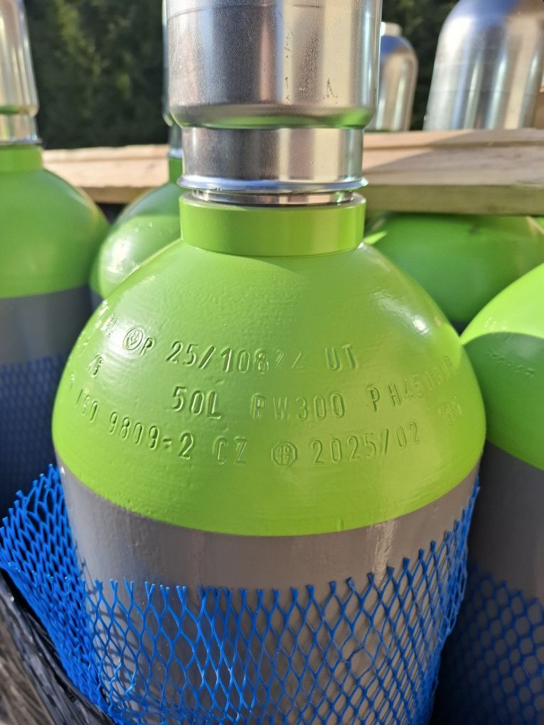Butla 50l 300bar  pcp hp matka do przetaczania