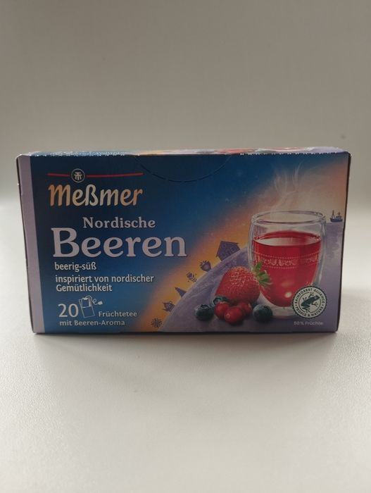 Herbata Messmer Nordyckie Jagody z Niemiec