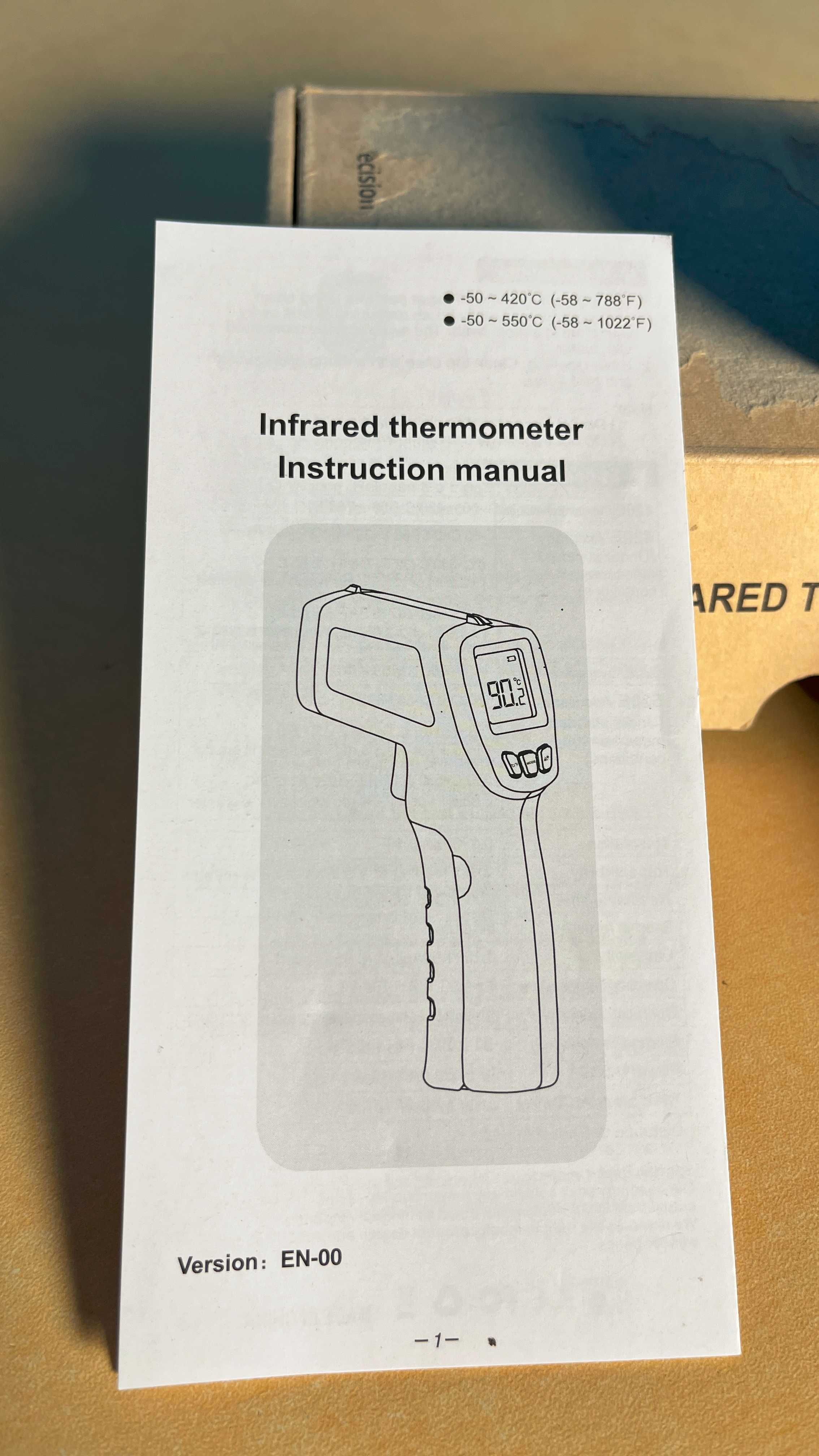 Termometr na podczerwień, Laserowy pistolet termiczny -50C～420C,XRCLIF