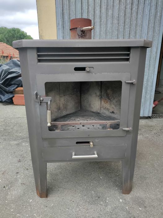 Salamandra a lenha 10kw