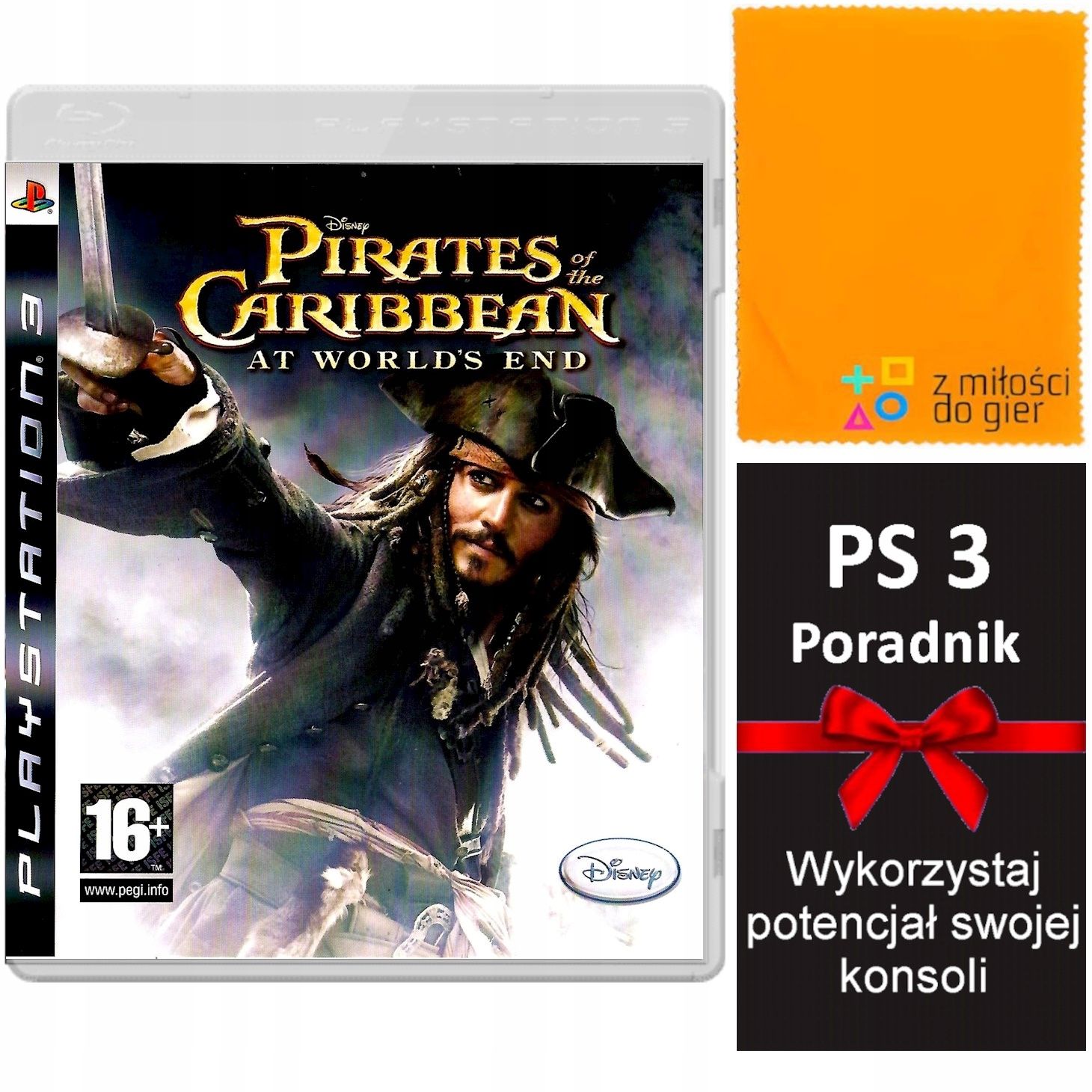 Ps3 Disney Pirates Of The Caribbean At World's End poznajcie Jacka