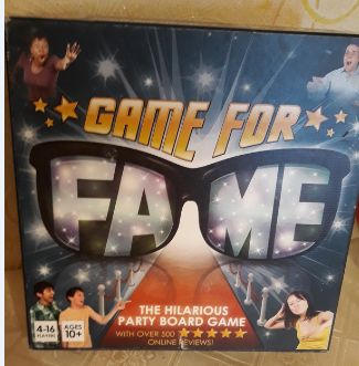 настольная игра игра еа английском языке Game for Fame the board game