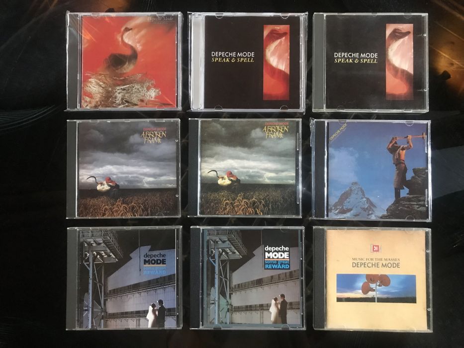 Depeche mode CD DVD Blu Ray SACD