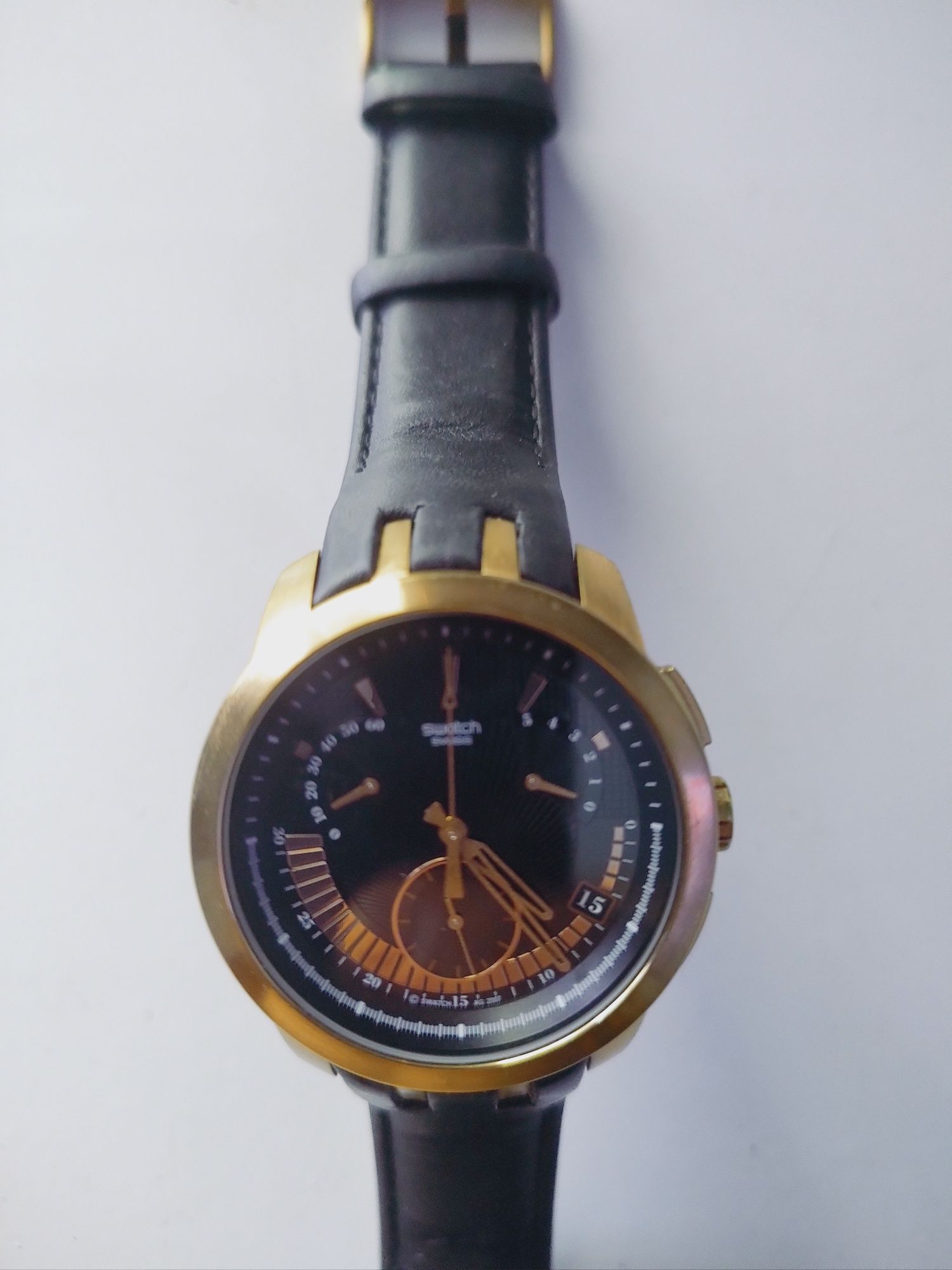 Часы swatch swiss irony.