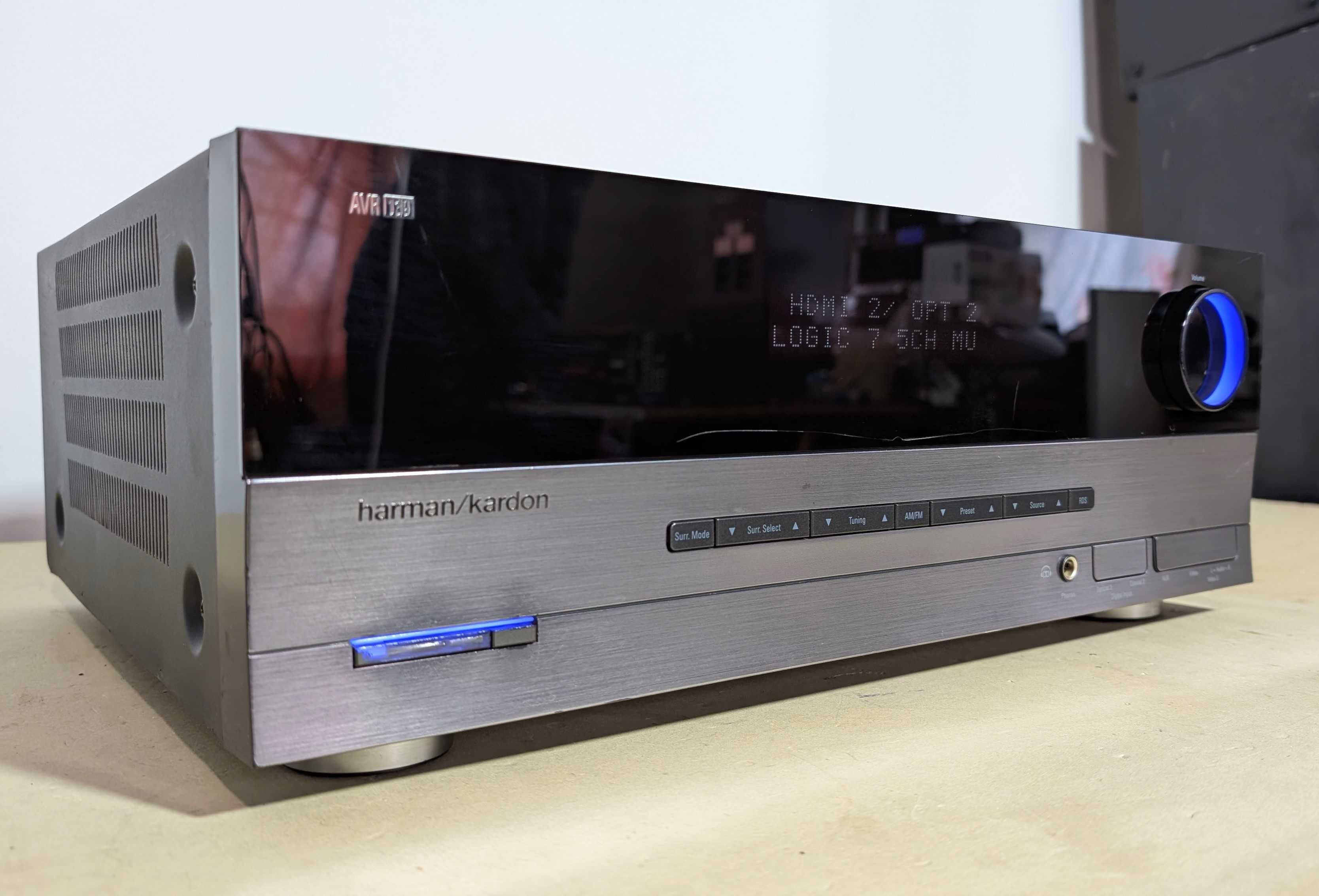 5.1 Ресивер Harman Kardon AVR 139, має 70 Вт/канал/HDMI/ЦАП/Dolby/DTS