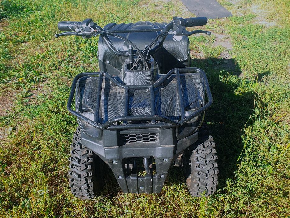Дитячий електро-квадроцикл Hummer J-Rider 1000W (Carbon)