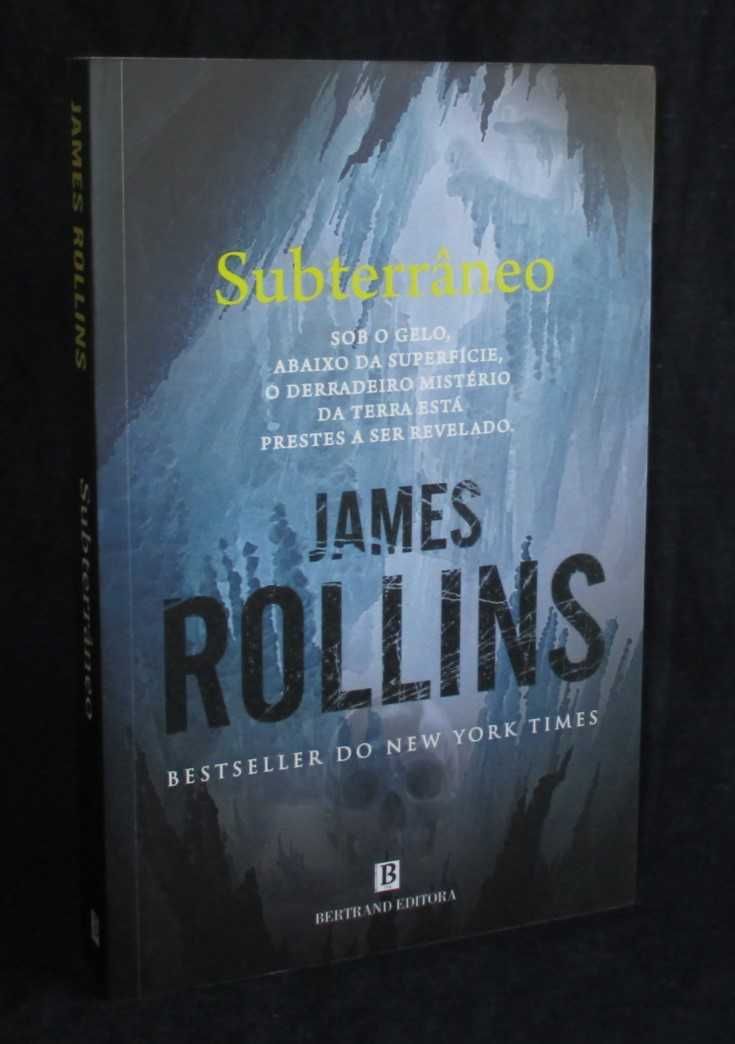 Livro Subterrâneo James Rollins