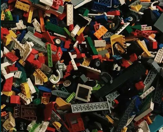 1kg oryginalnych klocków LEGO, mieszanka lego city, ninjago, classic