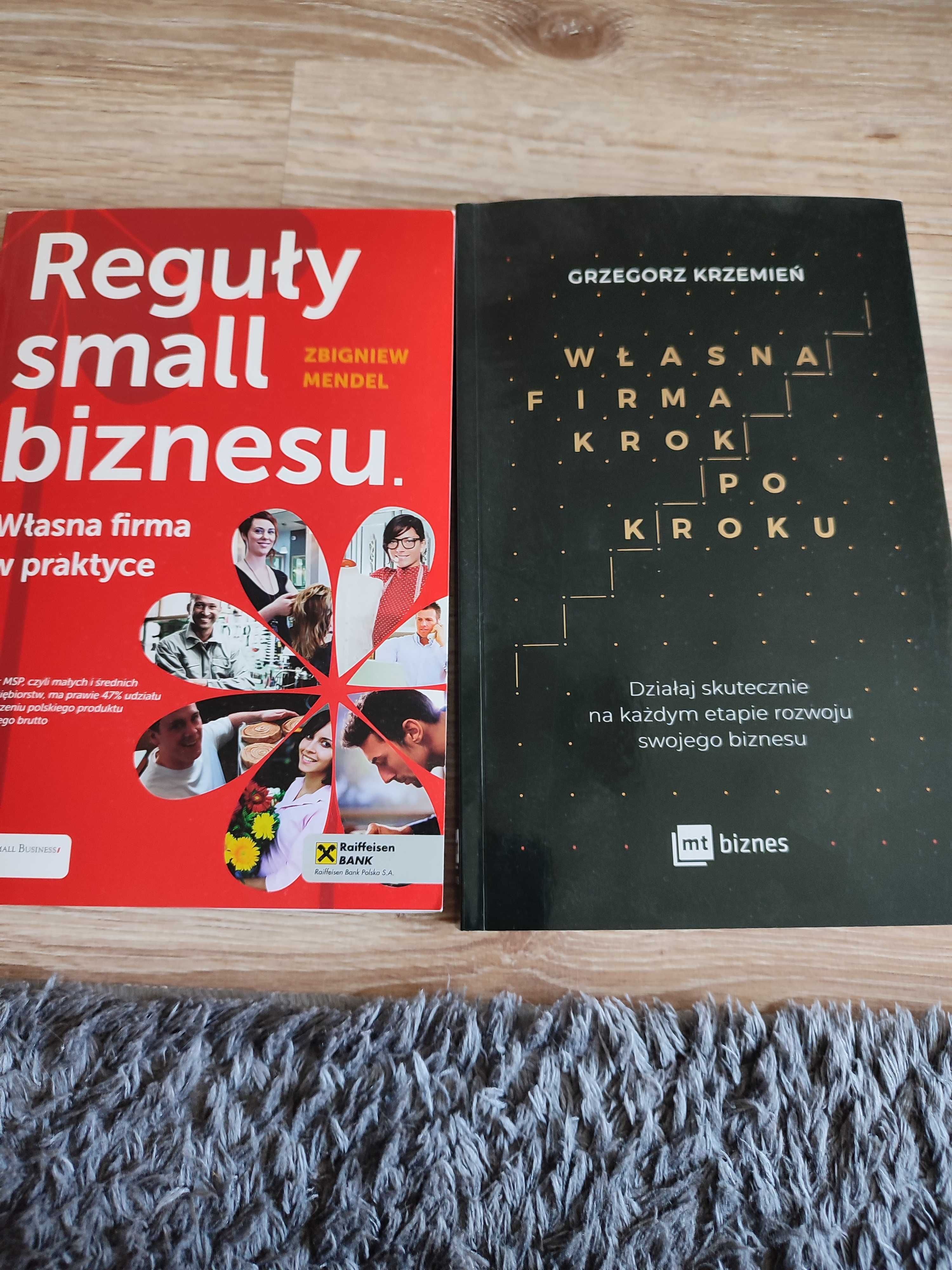 Książka reguły small biznesu i własna firma krok po kroku