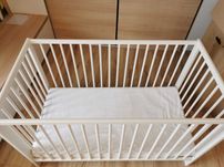 Łóżeczko IKEA Gulliver + materac