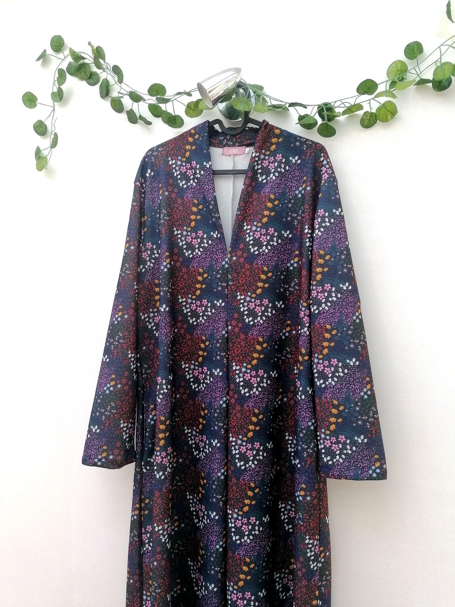 Vestido Comprido e Florido