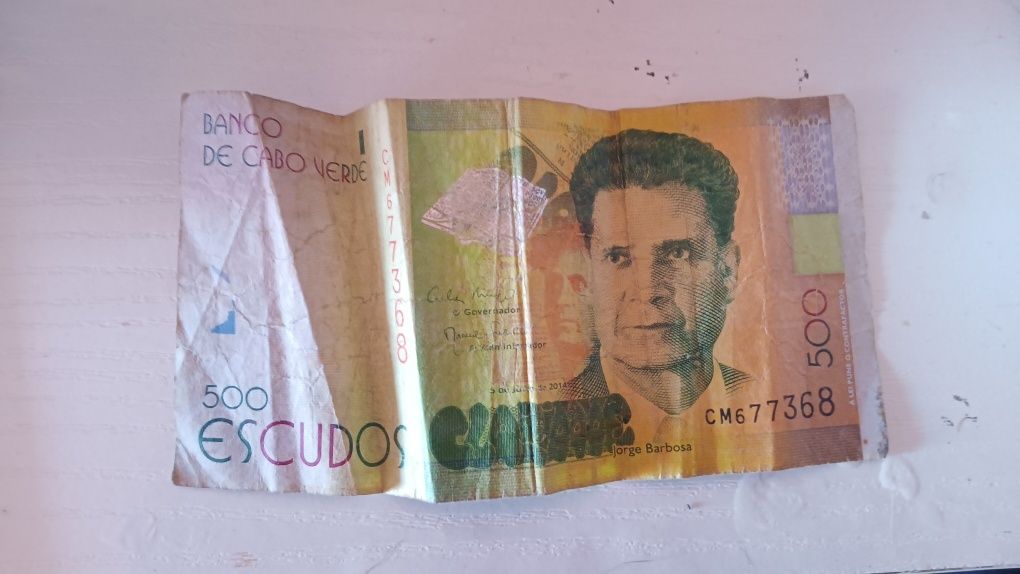 Nota 500 Escudos Cabo-Verde 2014