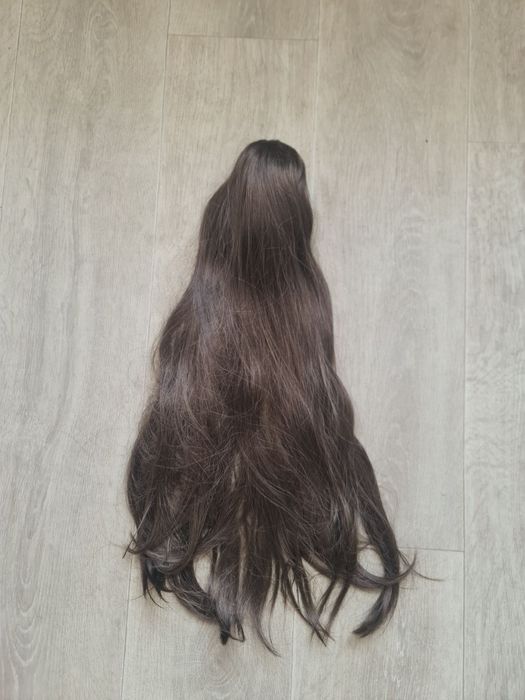 Волосы хвост шиньон шиньен