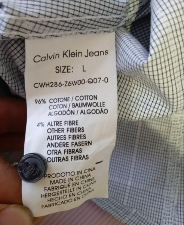Рубашка calvin Klein размер L