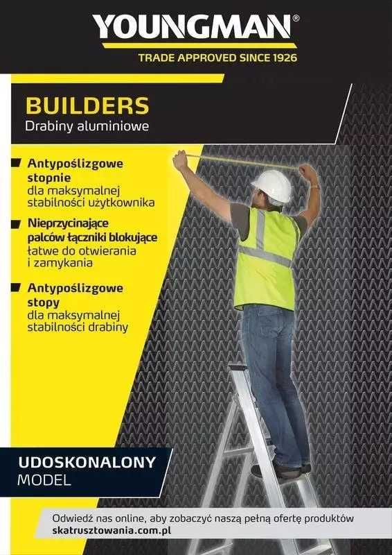 Drabina aluminiowa YOUNGMAN builders