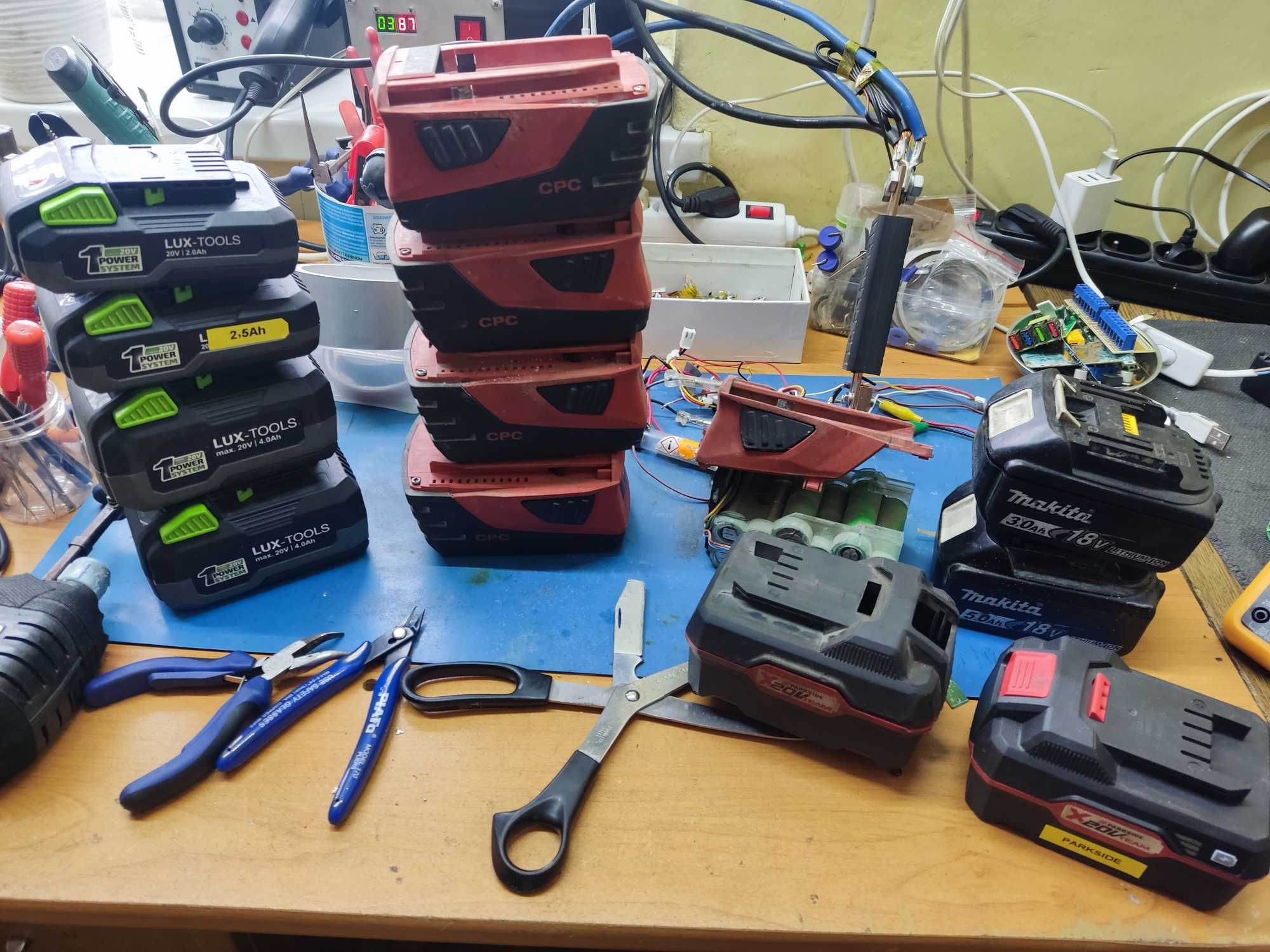 NAPRAWA BATERII AKUMUALTORÓW Hilti Hikoki Dewalt Milwaukee Graco Metab