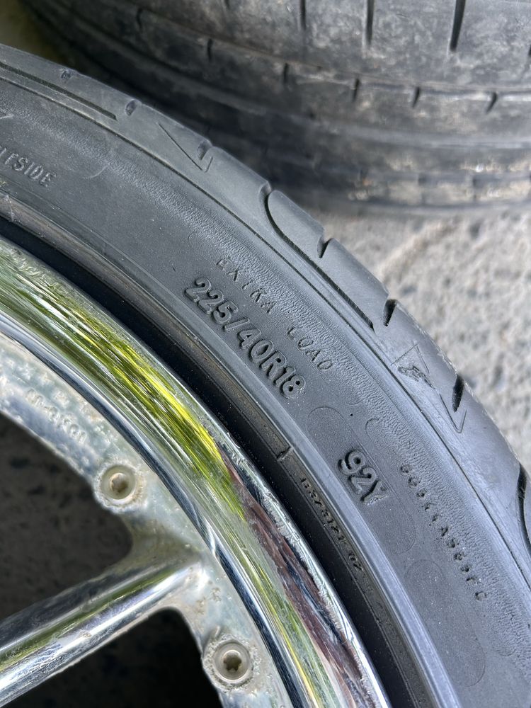 Продам R18 BBS RK501 5x114,3 Lenso