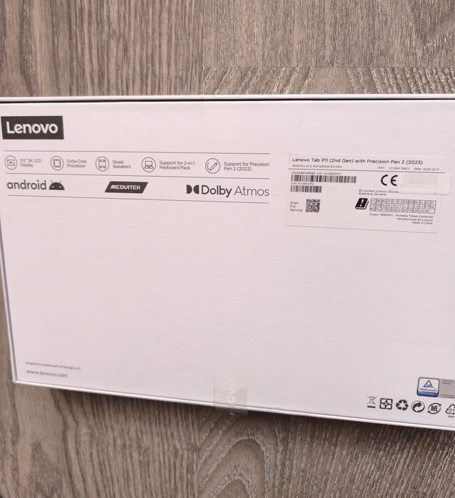 Планшет Lenovo Tab P11 Pen2 (2023).