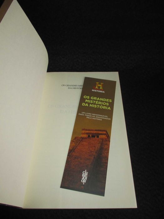 Livro Os Grandes Mistérios da História