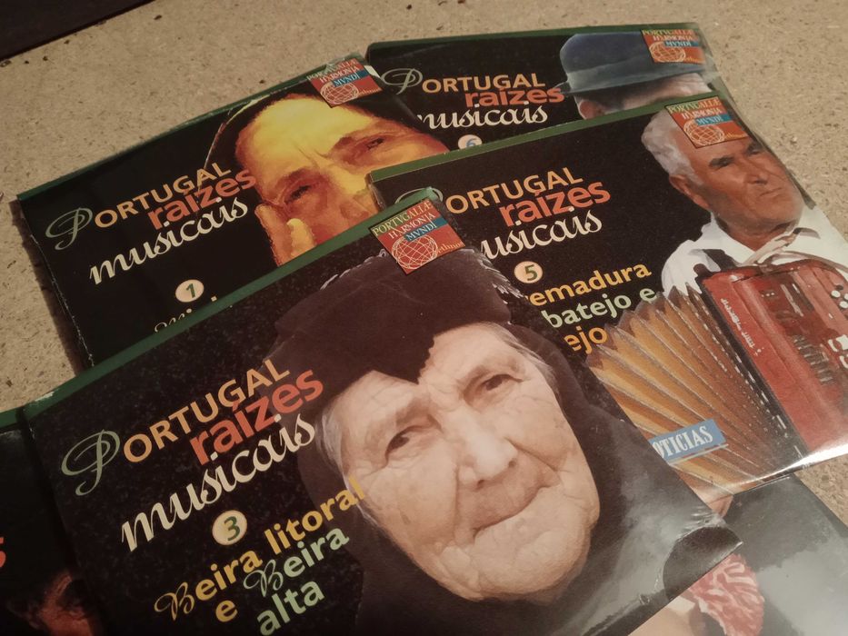 Colecção Portugal Raízes Musicais - 6 CD novos