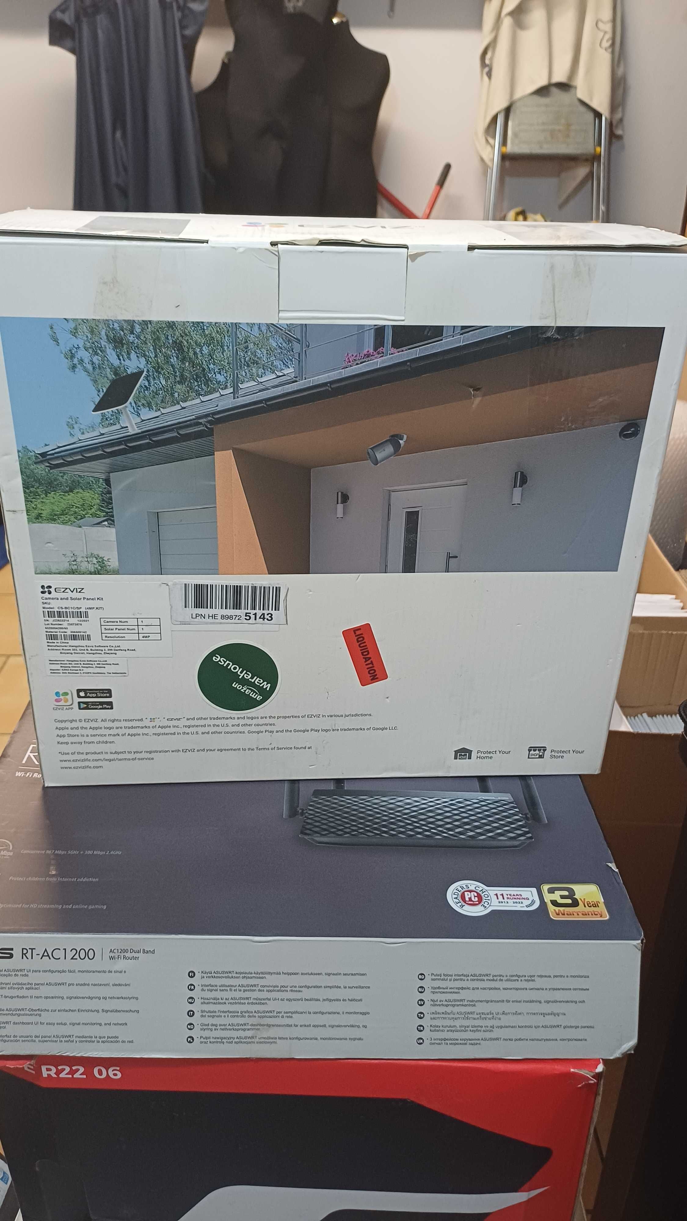 Kamera na baterie WiFi 4Mpx EZVIZ BC1C + Panel słoneczny