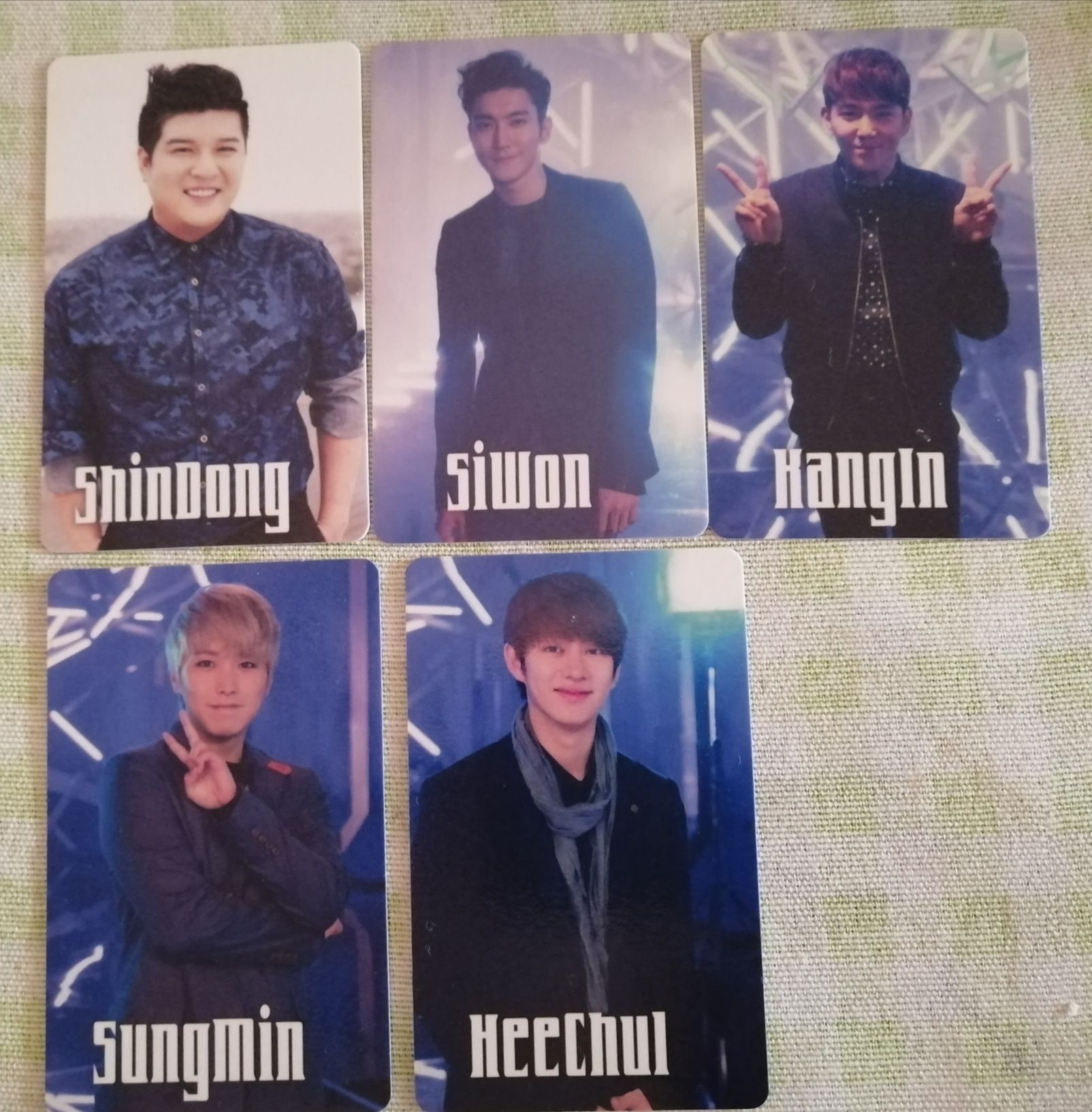 Photocards Super Junior K-Pop (LER DESCRIÇÃO)