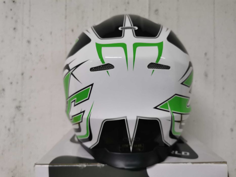 Capacete cross / Enduro HJC FG-X Hammer Verde ( S ) ( NOVO )