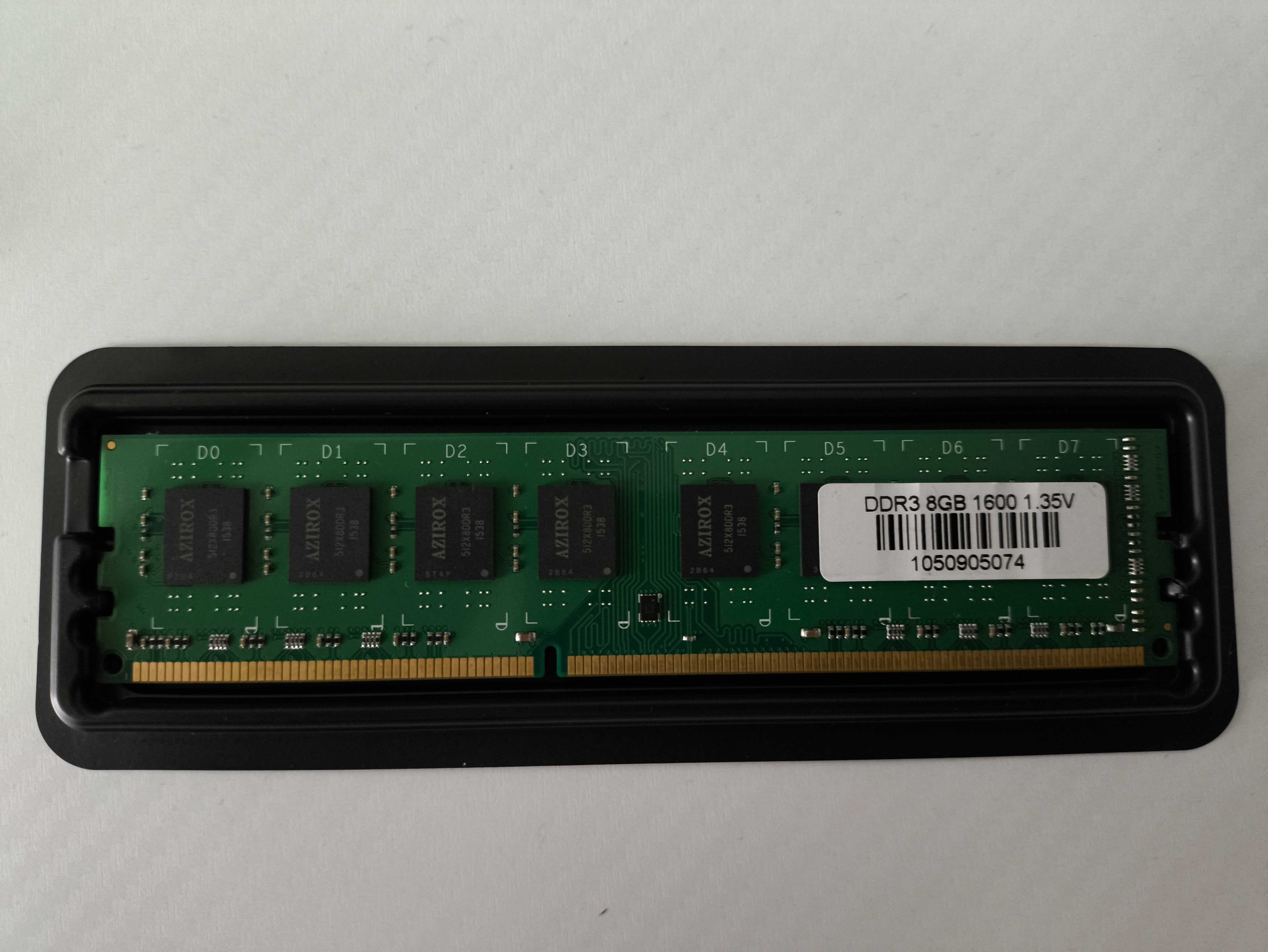 Pamięć RAM DDR3 8GB 1600 1.35V