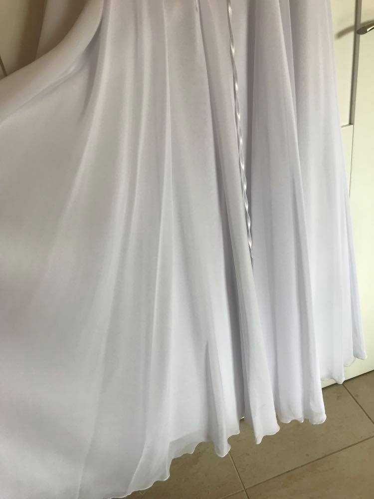 Suknia ślubna biała klasyczna